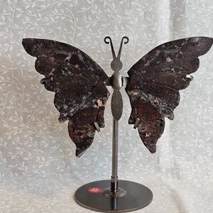 Jasper Crystal Butterfly UV Active